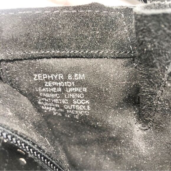 STEVEN BY STEVE MADDEN | Black Suede Studded Zephyr Boots Women’s Size 8.5 - Picture 11 of 11
